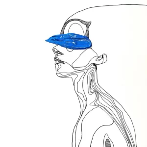 QUADRO TRACES BLUE
